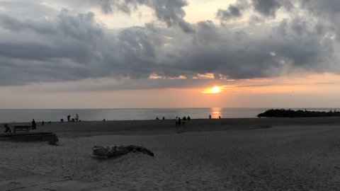 solnedgang thorsminde strand vesterhaver