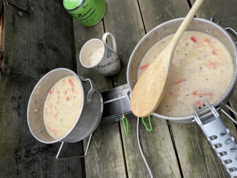 Mulligatawny suppe - som ved 90 års fødselsdagen